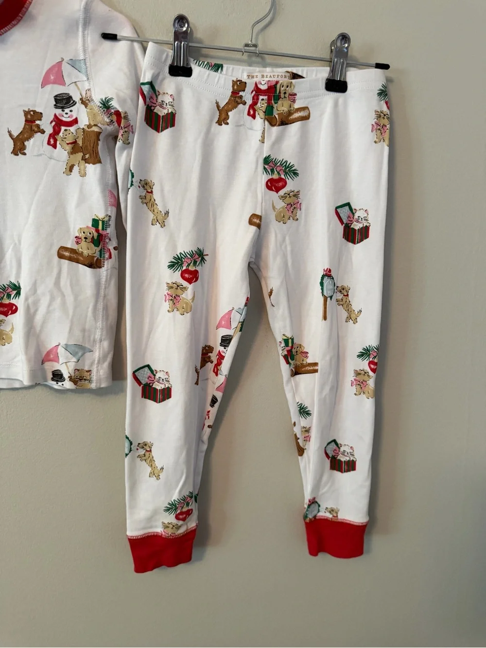 The Beaufort Bonnet Company Holiday Animal Print Pajama Set